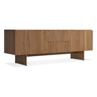 Murmur 2 Door / 2 Drawer Console in Walnut - Angle 5