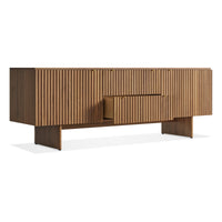 Murmur 2 Door / 2 Drawer Console in Walnut - Angle 7