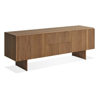 Murmur 2 Door / 2 Drawer Console in Walnut - Angle 6