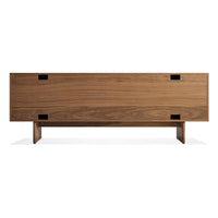 Murmur 2 Door / 2 Drawer Console in Walnut - Angle 12