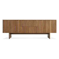 Murmur 2 Door / 2 Drawer Console in Walnut - Angle 1