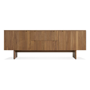 Murmur 2 Door / 2 Drawer Console in Walnut - Angle 1