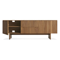 Murmur 2 Door / 2 Drawer Console in Walnut - Angle 4