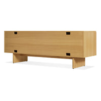 Murmur 2 Door / 2 Drawer Console in White Oak - Angle 11
