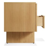 Murmur 2 Door / 2 Drawer Console in White Oak - Angle 10