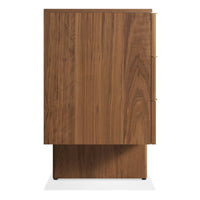 Murmur 6 Drawer Dresser in Walnut - Angle 7