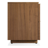 Murmur Nightstand in Walnut - Angle 6