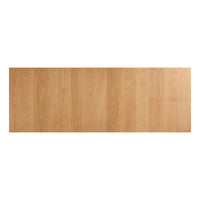 Moreover Extension Dining Table in White Oak - Angle 11