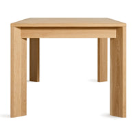 Moreover Extension Dining Table in White Oak - Angle 5
