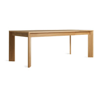 Moreover Extension Dining Table in White Oak - Angle 7