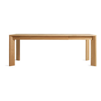 Moreover Extension Dining Table in White Oak - Angle 6
