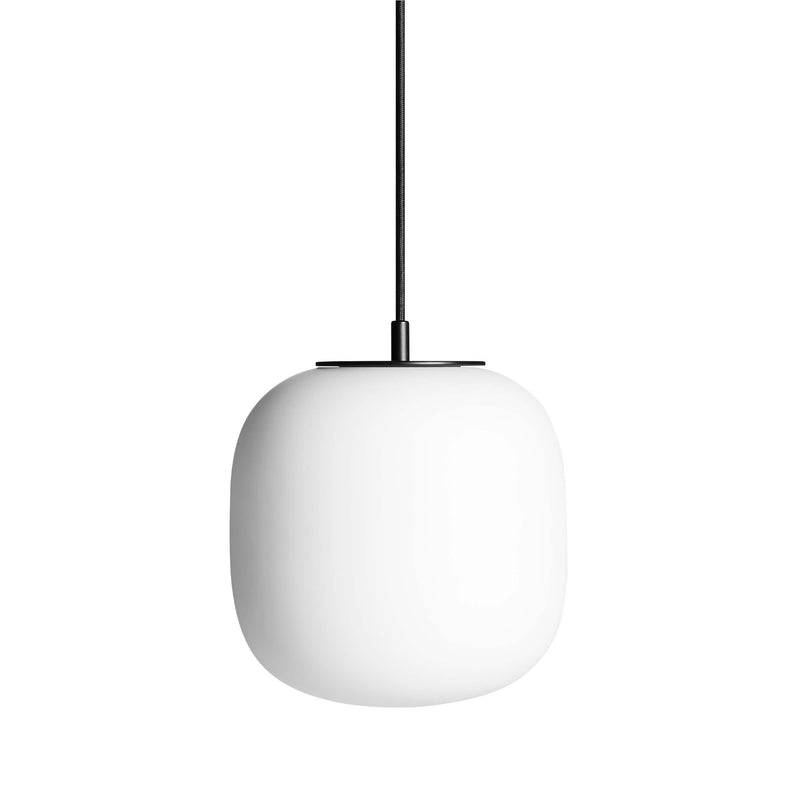 Midwinter Small Pendant Light in Opaque Glass