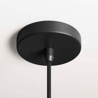 Midwinter Small Pendant Light in Opaque Glass - Angle 9