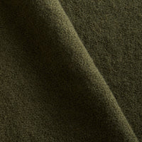 Moody Wool Throw in Olive - Angle 3