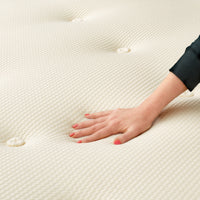 The Blu Dot Natural Hybrid Mattress en Twin - ángulo 4