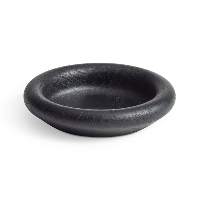 Nest Medium Bowl in Black-Stained Acacia