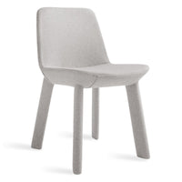 Neat Chair in Vesper Light Grey - Angle 2