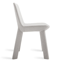 Neat Chair in Vesper Light Grey - Angle 3