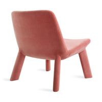 Neat Lounge Chair in Ablin Velvet - Angle 5