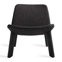 Neat Lounge Chair in Vesper Charcoal - Angle 1