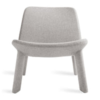 Neat Lounge Chair in Vesper Light Grey - Angle 1