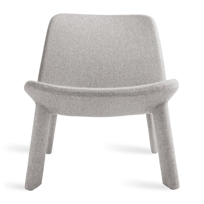 Neat Lounge Chair in Vesper Light Grey - Angle 1