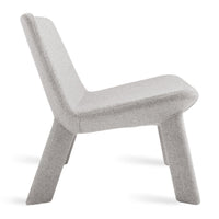 Neat Lounge Chair in Vesper Light Grey - Angle 6