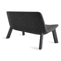 Neat Settee in Vesper Charcoal - Angle 4