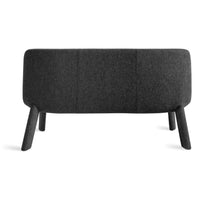 Neat Settee in Vesper Charcoal - Angle 5