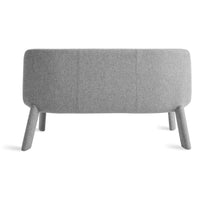 Neat Settee in Vesper Light Grey - Angle 5