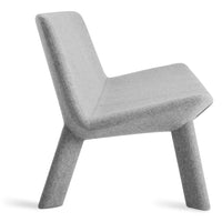 Neat Settee in Vesper Light Grey - Angle 3