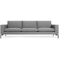 New Standard 104" Sofa in Spitzer Grey - Angle 1