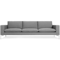 New Standard 104" Sofa in Spitzer Grey - Angle 1