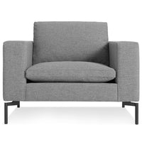 New Standard Lounge Chair in Spitzer Grey - Angle 1