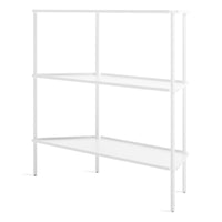 Not for Nothing Large Shelf in White - Angle 5