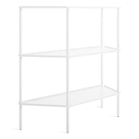 Not for Nothing Large Shelf in White - Angle 2