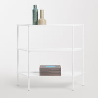 Not for Nothing Large Shelf in White - Angle 8