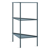 Not for Nothing Small Shelf in Marine Blue - Angle 5