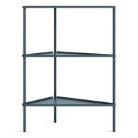 Not for Nothing Small Shelf in Marine Blue - Angle 1