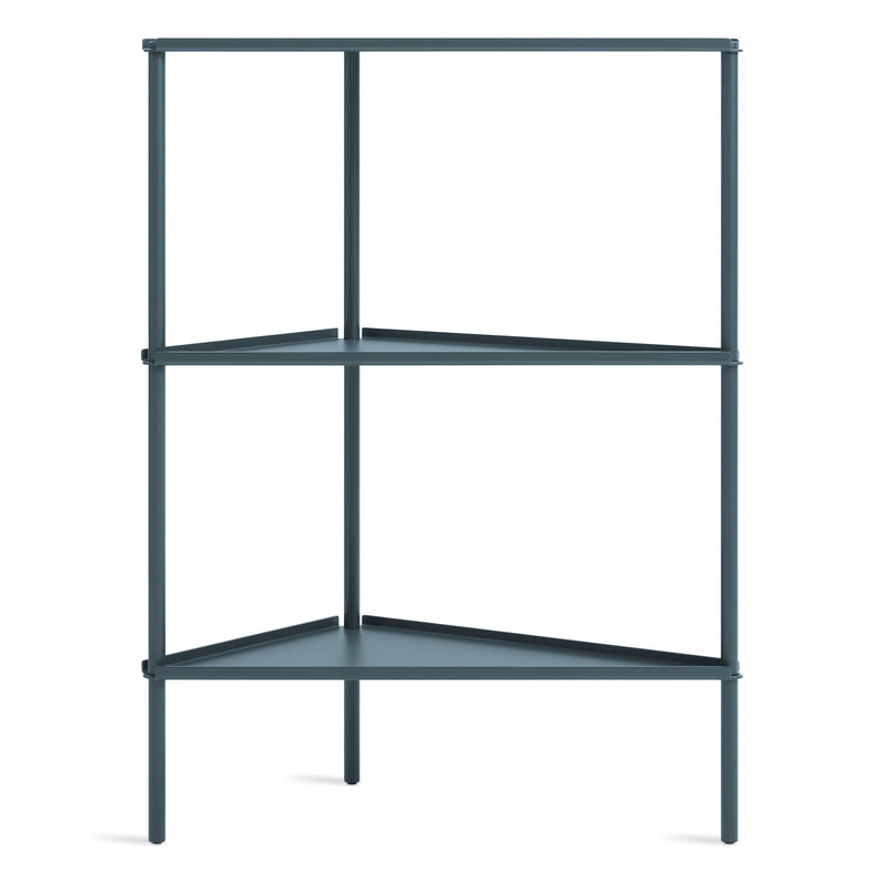 Not for Nothing Small Shelf in Marine Blue - Angle 1