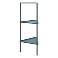 Not for Nothing Small Shelf in Marine Blue - Angle 4
