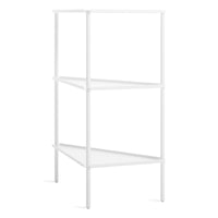 Not for Nothing Small Shelf in White - Angle 5