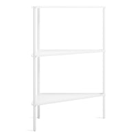 Not for Nothing Small Shelf in White - Angle 2