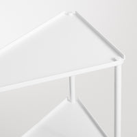 Not for Nothing Small Shelf in White - Angle 7