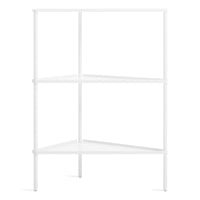 Not for Nothing Small Shelf in White - Angle 1