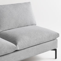 New Standard 60&quot; Armless Sofa in Maharam Mode in Intaglio - Angle 7