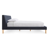 New Standard Bed in Edwards Navy - Angle 6