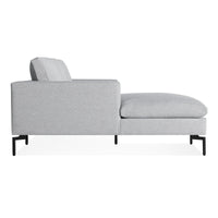 New Standard Sofa with Chaise in Maharam Mode in Intaglio - Angle 4