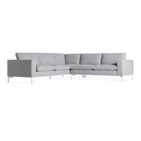 New Standard Sectional Sofa in Maharam Mode in Intaglio - Angle 3