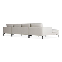 New Standard U-Shaped Sectional Sofa in Maharam Mode in Clavicle - Angle 4